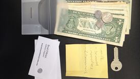 Want someone to return your lost wallet? Leave cash in it