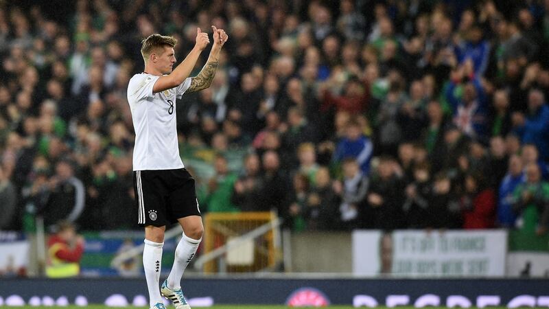 Toni Kroos is the key to the efficient German machine. Photo: Charles McQuillan/Getty Images