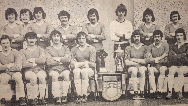 Bellaghy, All-Ireland club champions in 1975 after they beat UCC in the final.