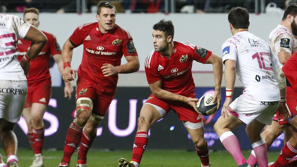 Munster and Ireland scrumhalf Conor Murray has 50 Irish caps. Photograph: Getty Images.