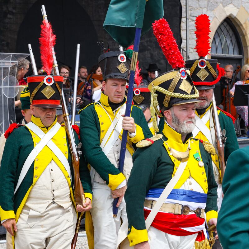 Limerick Wild Geese Festival, Limerick city. Photograph: Honorary consul of France in Limerick