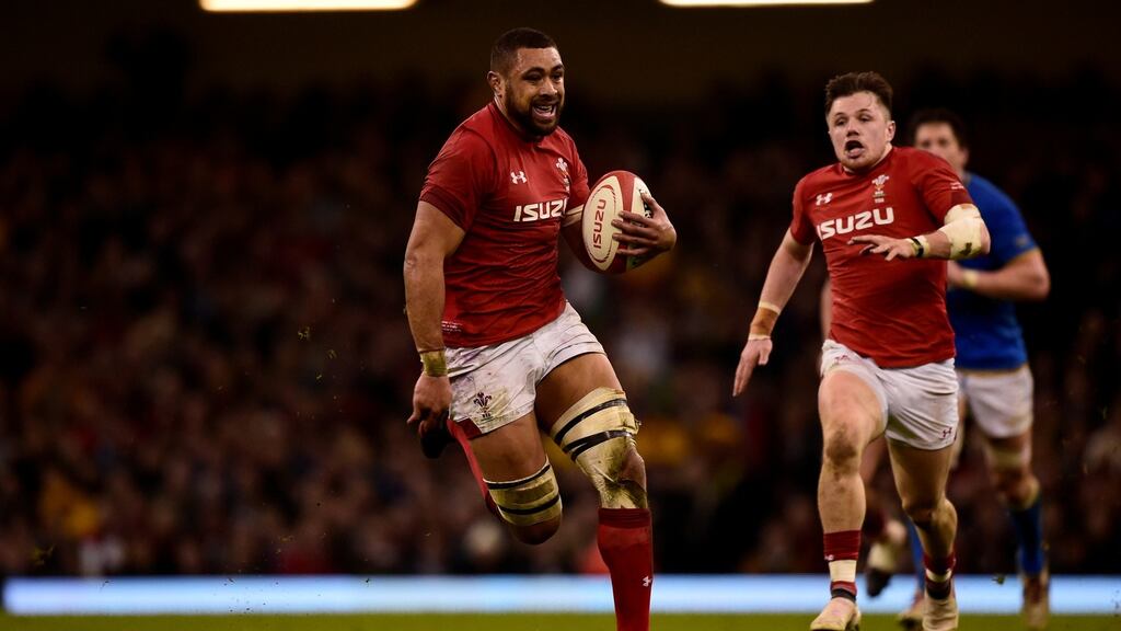 Wales look to be without Taulupe Faletau for the upcoming Six Nations. Photograph: Reuters
