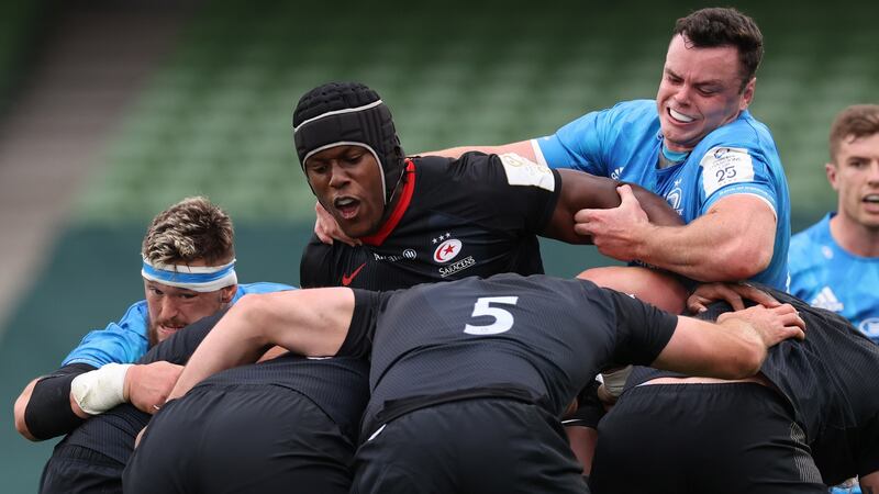 Could Maro Itoje and James Ryan form the perfect Lions engine room? Photograph: Billy Stickland/Inpho