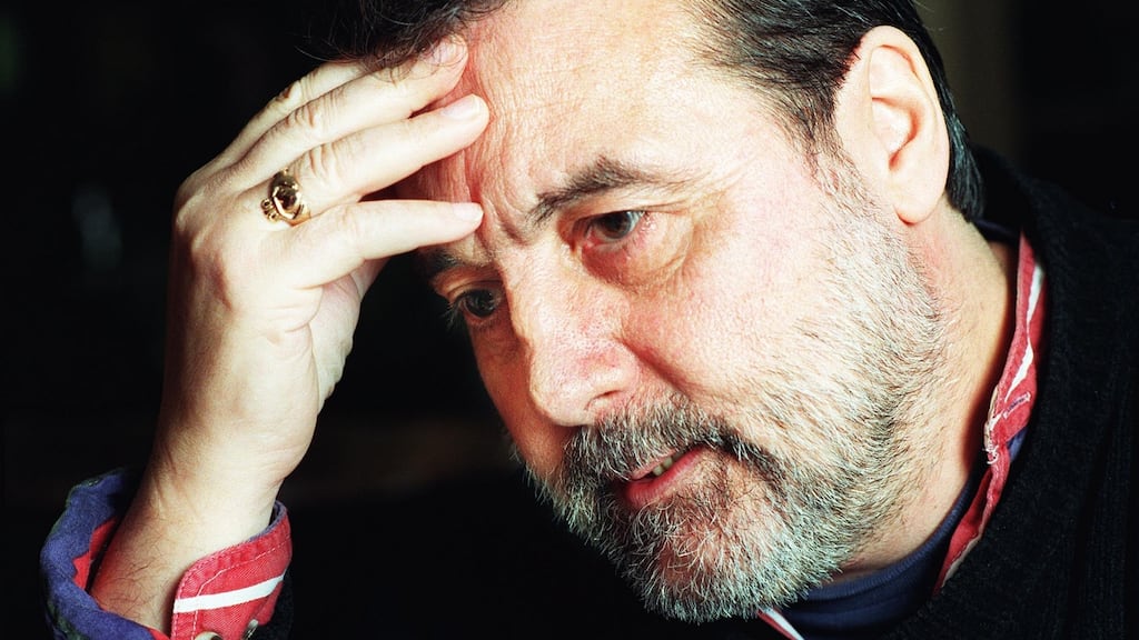 Poet Macdara Woods, who has died, photographed in November 1999. File photograph: Frank Miller/The Irish Times