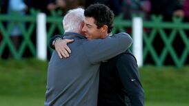 Rory McIlroy three off Dunhill lead after a 64