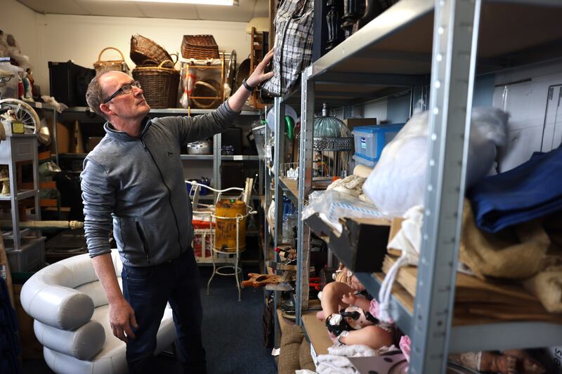 Druid: production manager Barry O’Brien. Photograph: Dara Mac Dónaill