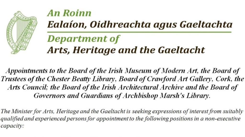 Now hiring: last year’s advertisement for candidates