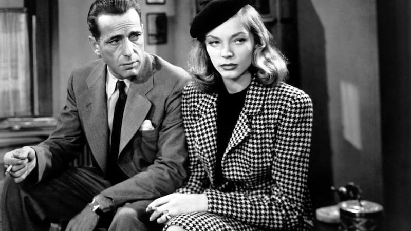 Humphrey Bogart as Philip Marlowe and Lauren Bacall as Vivian Rutledge in The Big Sleep. Photograph: Silver Screen Collection/Getty Images