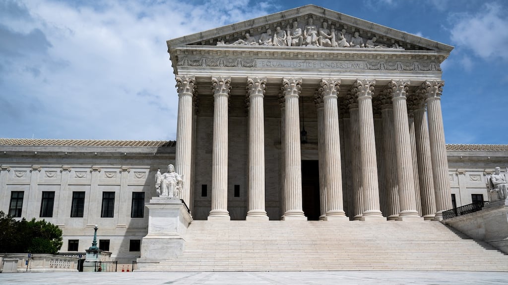 The Supreme Court considered on Wednesday whether Google should have to pay Oracle billions of dollars in a long-running lawsuit over software used on many of the world’s smartphones. Photograph: Anna Moneymaker/The New York Times