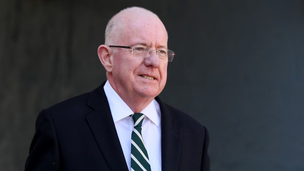 Minister for Justice Charlie Flanagan: “As a father of two daughters myself, like I am sure every parent in the country, our hearts go out to the family.” Photograph: Brian Lawless/PA Wire