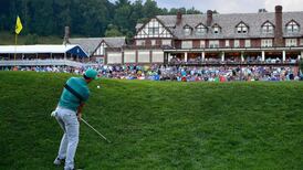 Pádraig Harrington carries flame as Rory McIlroy bows out at Baltusrol