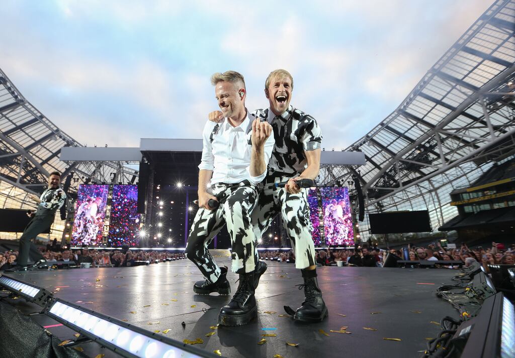 A few weeks ago Westlife were back in Dublin for two headline shows at the Aviva Stadium... I cursed myself for not securing a ticket. Photograph: Sasko Lazarov/Photocall Ireland