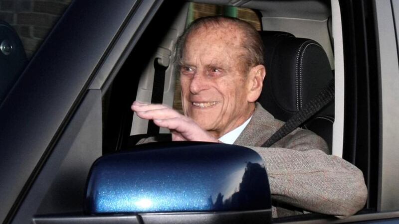 Prince Philip: in a collision near the British royal family’s Sandringham estate. Photograph: Neil Hall/Reuters