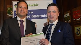 Maith an fear: Taoiseach awarded certificate for Irish language course