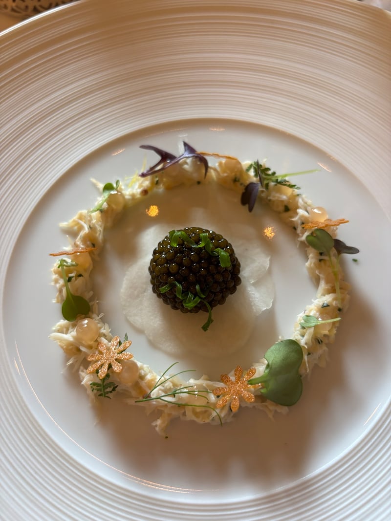 Starter of West Cork Crab