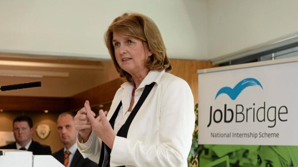 Joan Burton: “absolutely confident that we will be fully able to maintain our commitment to protecting the core weekly rates”.