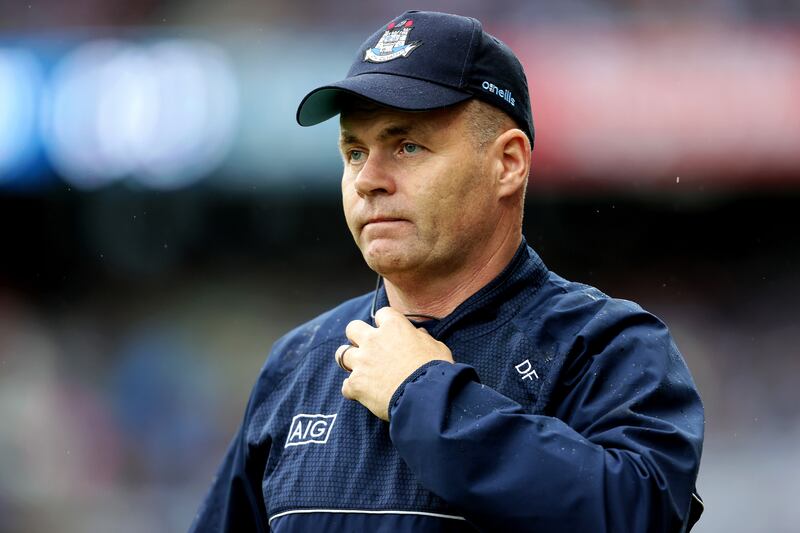 Dessie Farrell: wasn't surprised that Kildare ran Dublin close in the Leinster semi-final. Photograph: Laszlo Geczo/Inpho