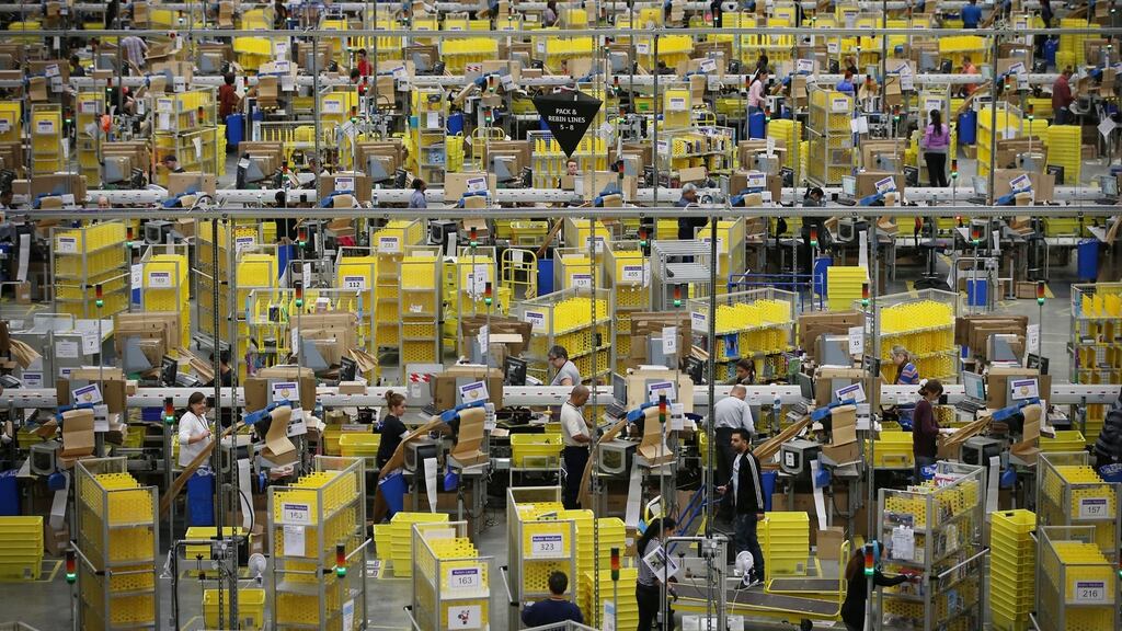 Logistics space: most in-demand property asset class in Europe. Photograph: Peter Macdiarmid/Getty Images