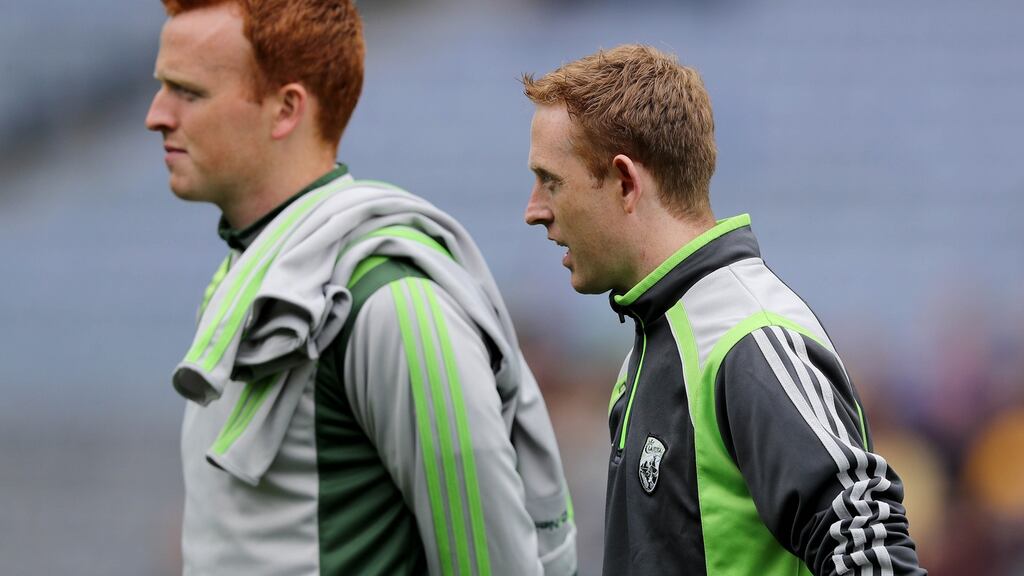 Kerry’s Colm Cooper is back in the Kerry XV to play Dublin. Johnny Buckley is among the substitutes. Photograph: Ryan Byrne/Inpho