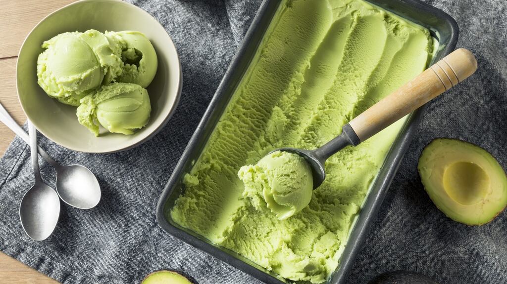 Avocado is the new chocolate when it comes to ice cream