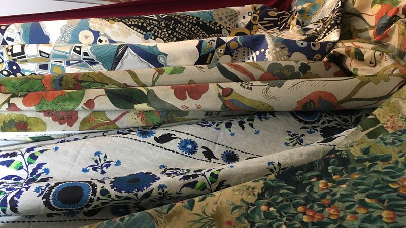 Sumptuous fabrics from The Cloth Shop
