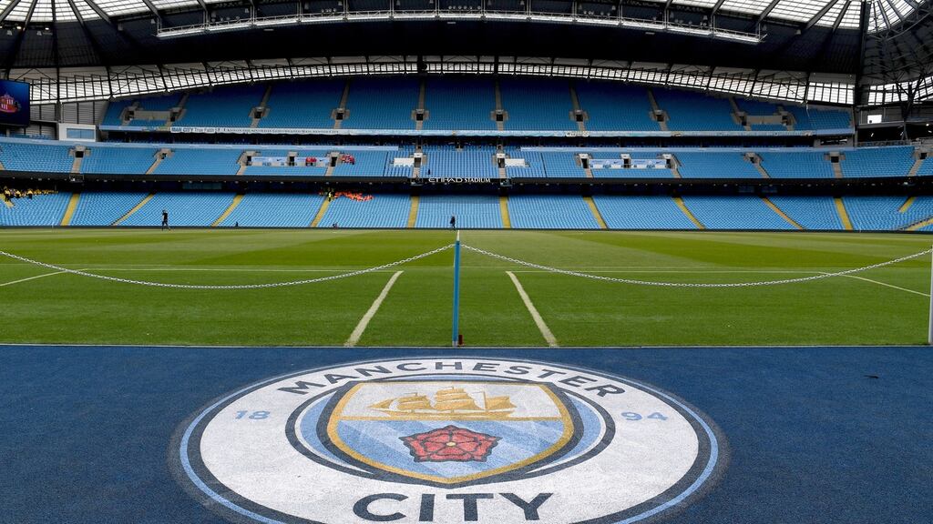 Manchester City are going to accept a Football Association charge for breaching anti-doping rules. Photo: Anthony Devlin/PA Wire
