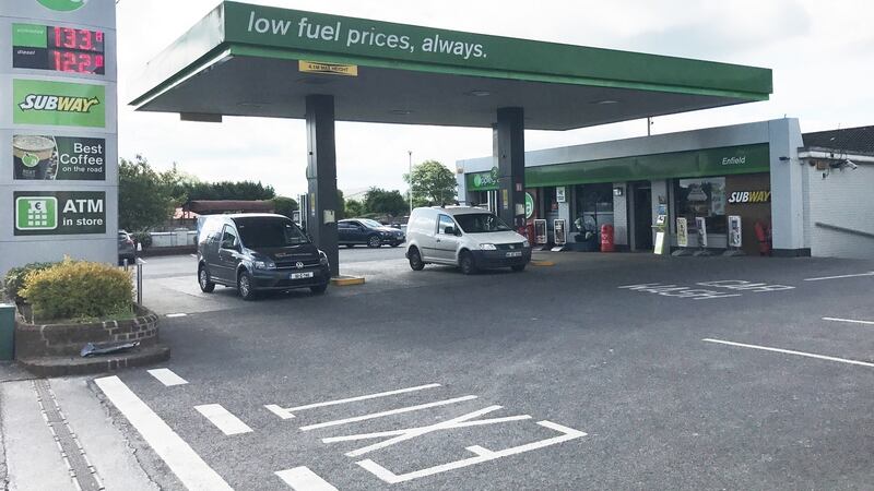 The petrol station let to Applegreen in Enfield, Co Meath, for sale at €1 million