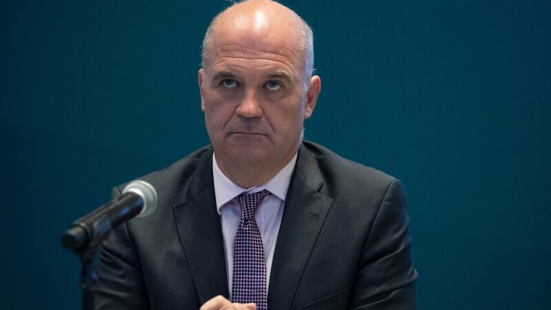 CMO Dr Tony Holohan pictured at a media briefing on Wednesday. Photograph: Colin Keegan, Collins