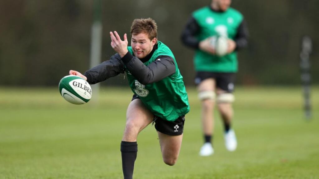 Kieran Marmion: “Joe doesn’t really take any backward steps. When you are in here you really have to know what is going on. You have to know the detail. They won’t wait for you. That certainly does take some getting used to. You have to adapt quickly or else you get left behind.”