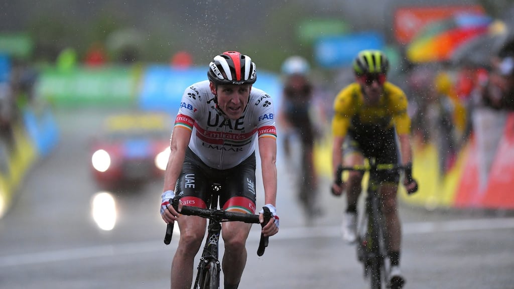 Ireland’s Dan Martin in action during stage seven of the Critérium du Dauphiné from Saint-Genix-les-Villages to Les Sept Laux-Pipay. Photograph: Tim de Waele/Getty Images