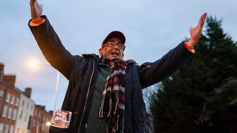 The Lost O’Casey: Michael Glenn Murphy’s Dublin eccentric. Photograph: Patrick Redmond