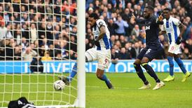 Brighton end Derby’s FA Cup dream despite Ashley Cole goal
