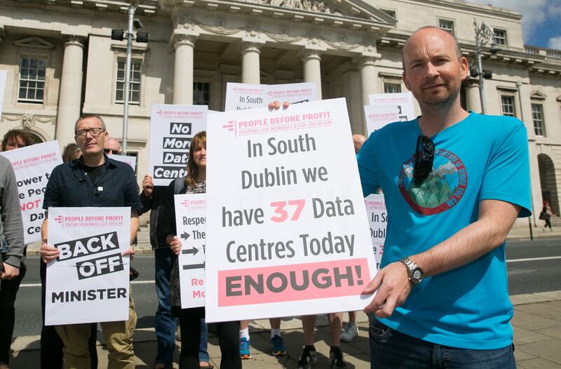 People Before Profit TD Paul Murphy: an expert on public protests.
Photograph: Gareth Chaney/Collins