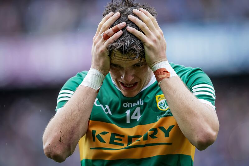 Kerry's David Clifford after the game. Photograph: Laszlo Geczo/©INPHO
