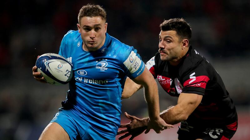 Leinster’s Jordan Larmour. Photograph: Oisin Keniry/Inpho