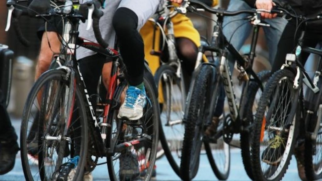 Providing commuting bicycles is one great way for employers to help their staff. Photograph: Nick Bradshaw