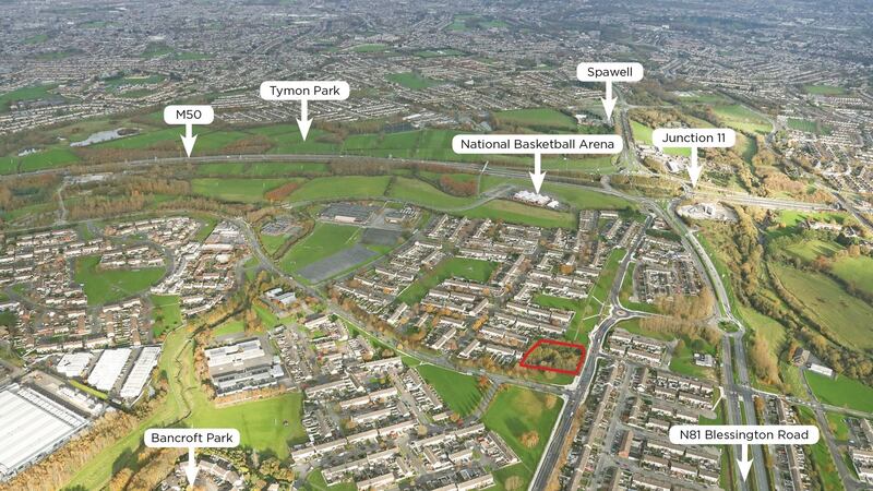 Site at Balrothery, Tallaght, with planning permission for 13 houses