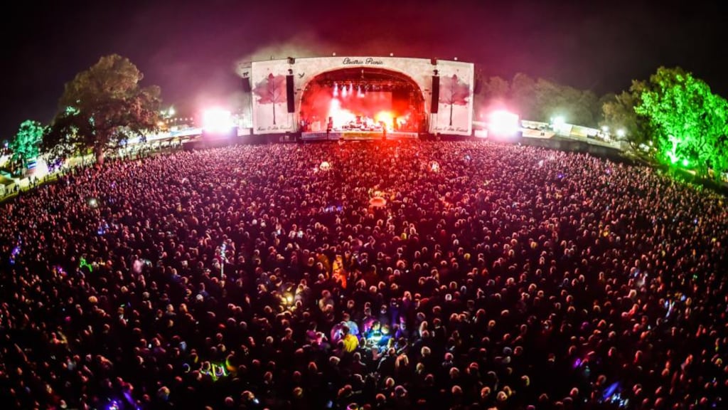 Start making your main stage schedules now. Photograph: Ruth Medjber