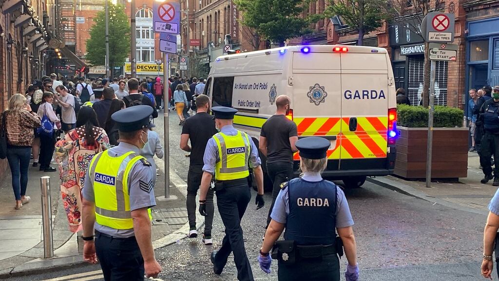 Dublin is chronically short of bins and toilets, but city officers can be forgiven for wondering whether by making gathering spots more attractive they will draw bigger crowds. Photograph: Niall Carson/PA Wire
