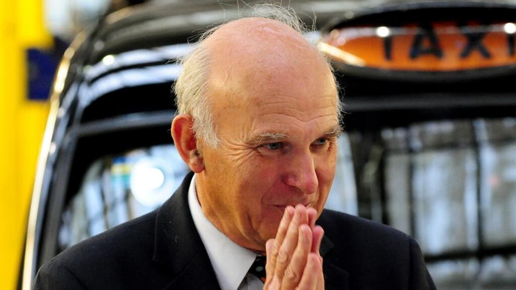 UK business secretary Vince Cable: said there was no evidence that chemicals exported from the UK had been deployed in Syrian weapons programmes. Photograph: Rui Vieira/PA Wire