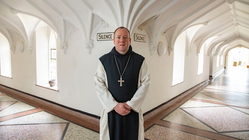 Dom Richard Purcell: ’Please God we’ll get to the other side of it in a few months. But it will pass.’ Photograph: Patrick Browne for The Irish Times