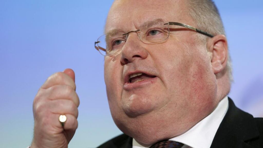 Secretary of state for communities and local government Eric Pickles: for Conservatives, he is one of the success stories, having cut costs  and given greater control to local councils over their budgets and extra powers. Photograph: Suzanne Plunkett/Getty Images
