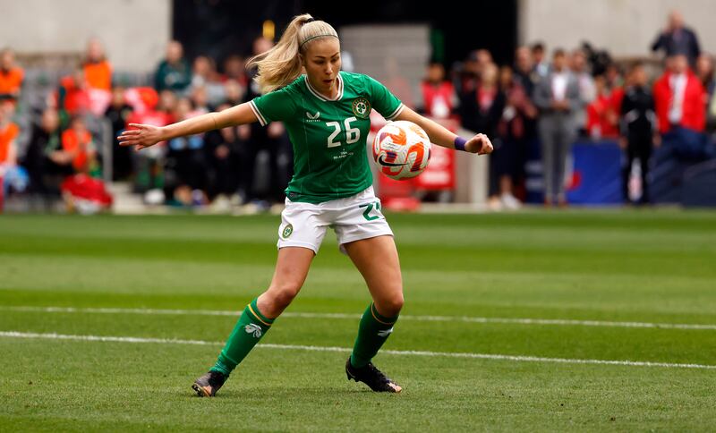 Tara O'Hanlon aims to make her mark at Manchester City after joining from Peamount United. Photograph: Ron Jenkins/Getty Images