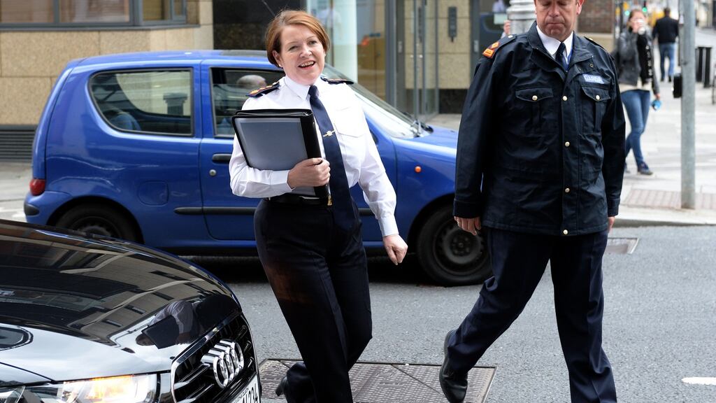 Garda Commissioner Nóirín O’Sullivan: “Having regard to the nature and seriousness of the allegations, and the duty to assist the Commission in its task of establishing the facts and truth, I cannot see how it would be in any way unreasonable, improper or avoidable to appropriately test and cross-examine the evidence of all persons giving evidence to the Commission, including Sergeant McCabe.” Photograph: Eric Luke/The Irish Times