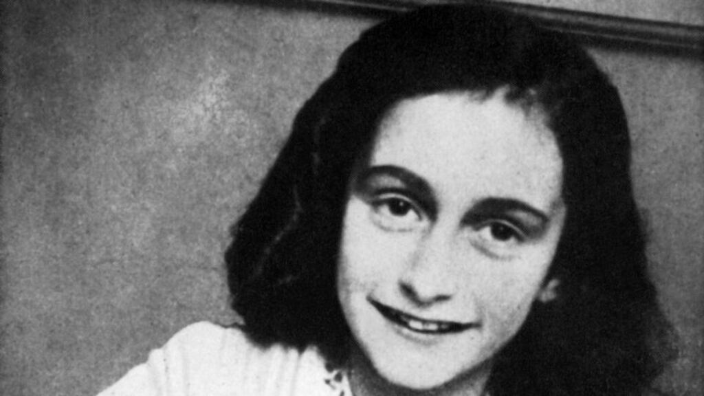 Jewish teenager Anne Frank died of typhus in the Bergen-Belsen concentration camp in May 1945 at the age of 15. Photograph: AFP/Getty Images