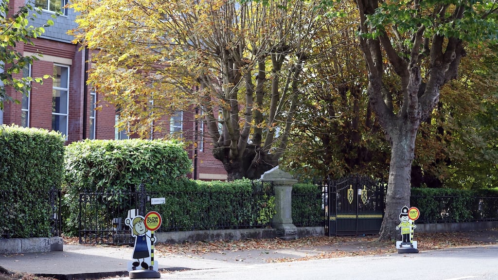 St Conleth’s College in Ballsbridge, Dublin. A former pupil has described a statement by the school about an ex-SS officer that taught there as a 'non-apology'. File photograph: Nick Bradshaw