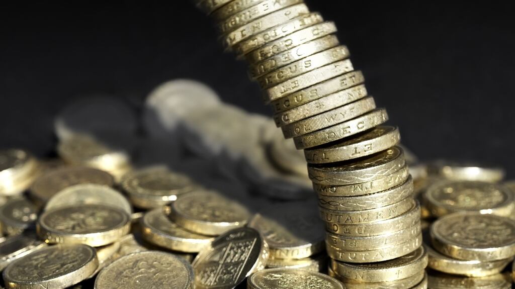 Britain’s pound fell to its lowest against the euro in 10 months. Photograph: iStock