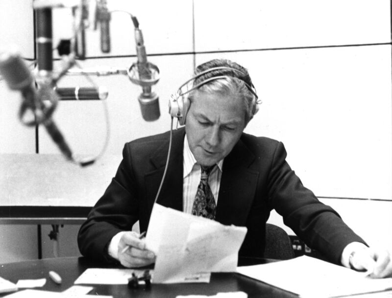 Gay Byrne, then 43, compere of The Late Late show since 1962, photographed in 1979 at RTÉ. Photograph: Eddie Kelly/The Irish Times