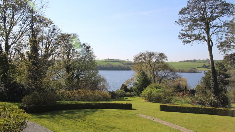 Views from Lough Sillan House.