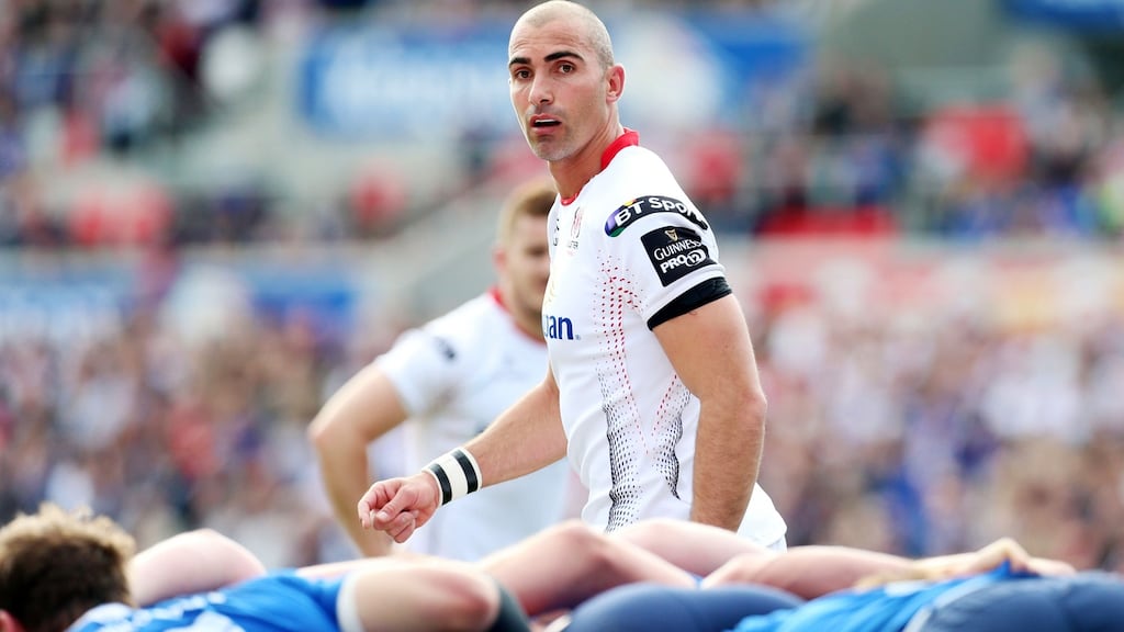 Ulster’s Ruan Pienaar bid farewell with a win over Leinster in the Pro12. Photo: Darren Kidd/Inpho